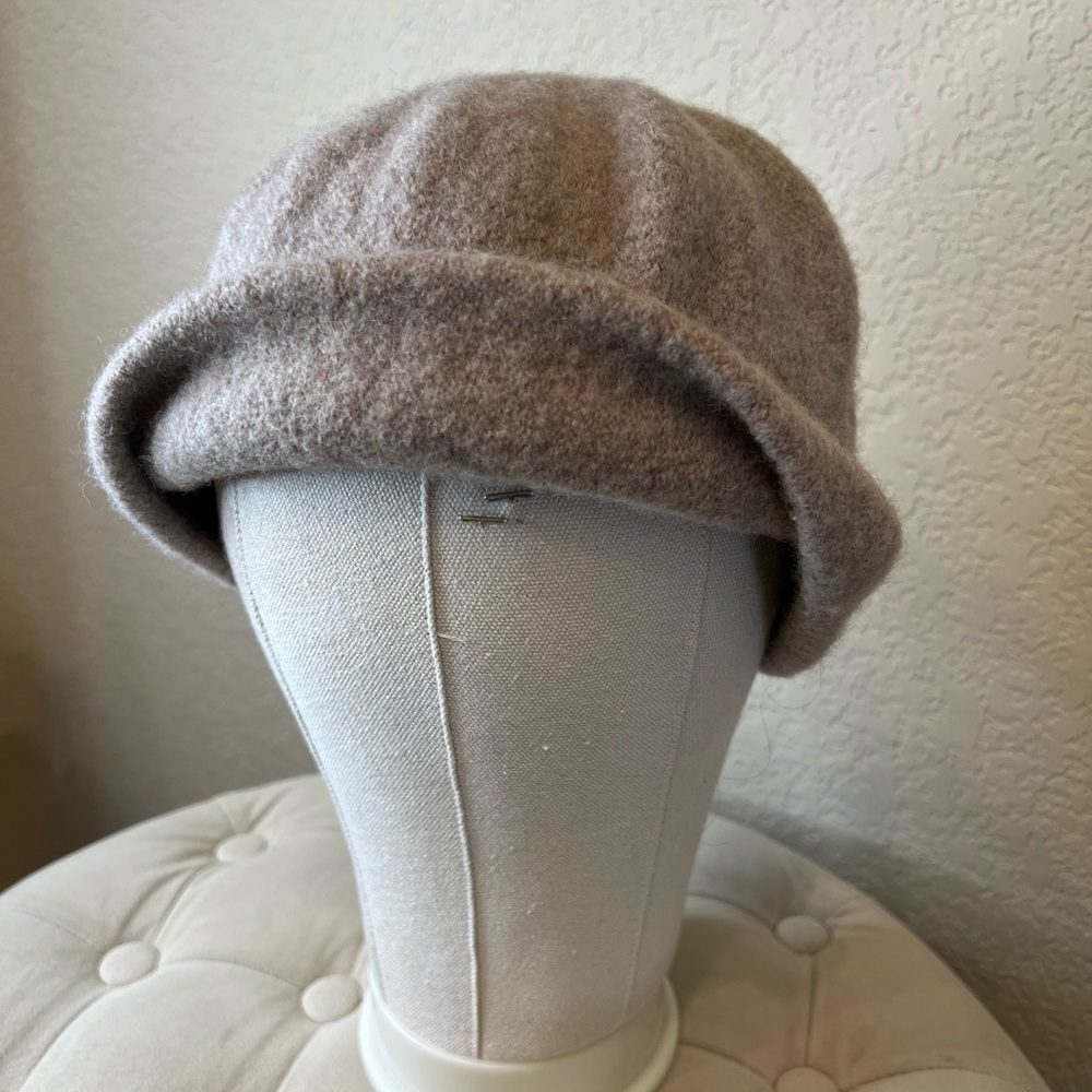 J.Crew Wool Bucket Style Hat in Tan